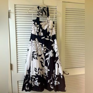 COPY - White House Black Market Halter Floral Dress Size 6